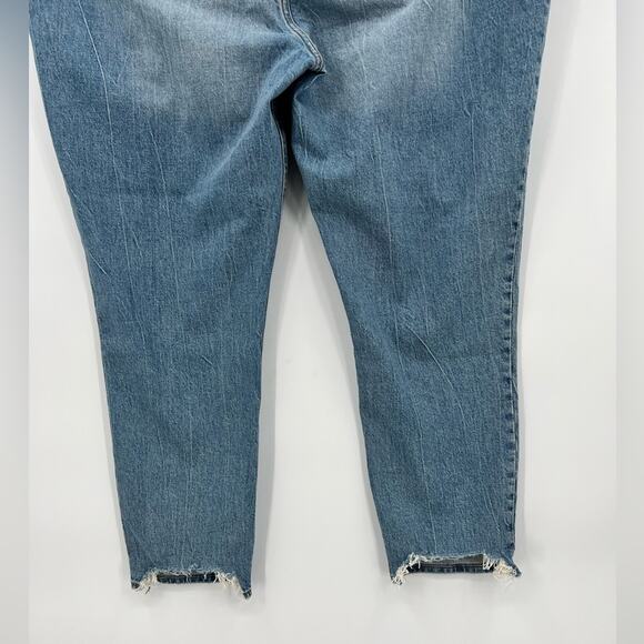 🆕 NWT Abercrombie & Fitch The Skinny High Rise Jeans Plus Size 37 X 24 Long - Picture 11 of 15
